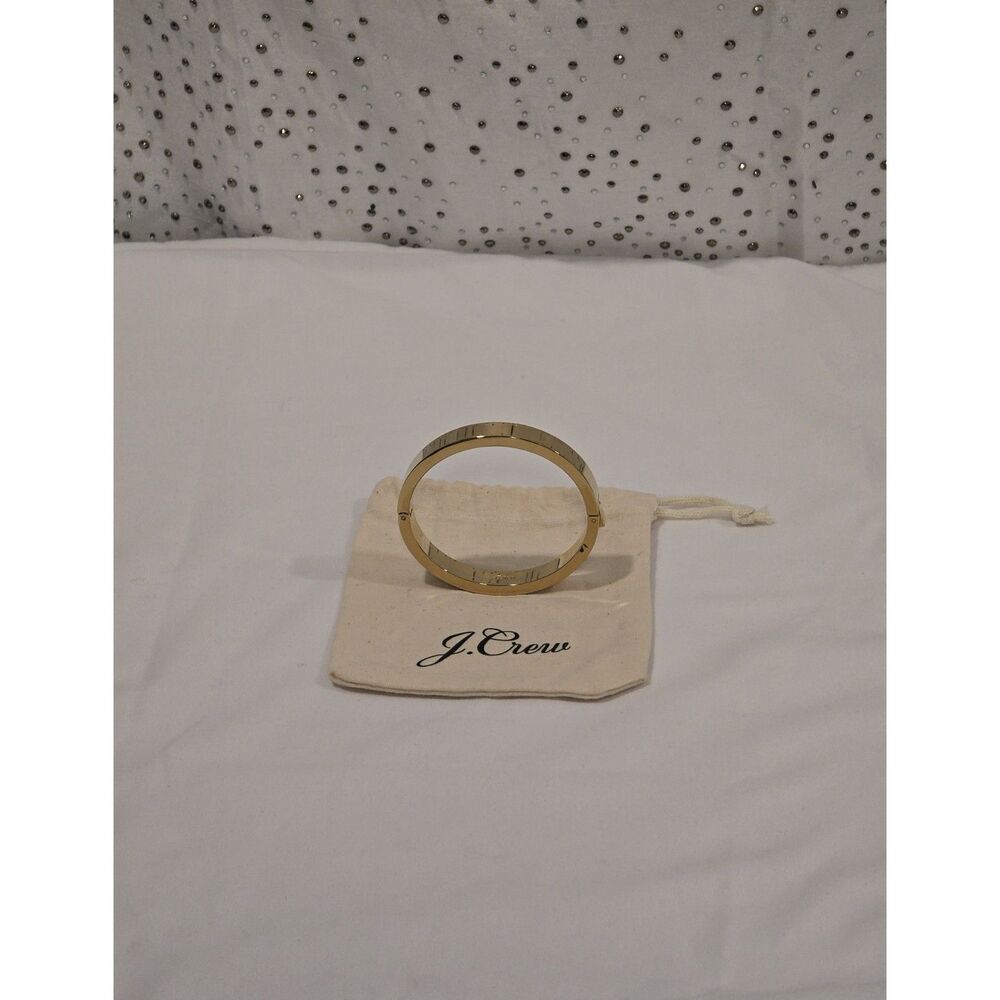 JCrew Gold Tone Bangle Bracelet